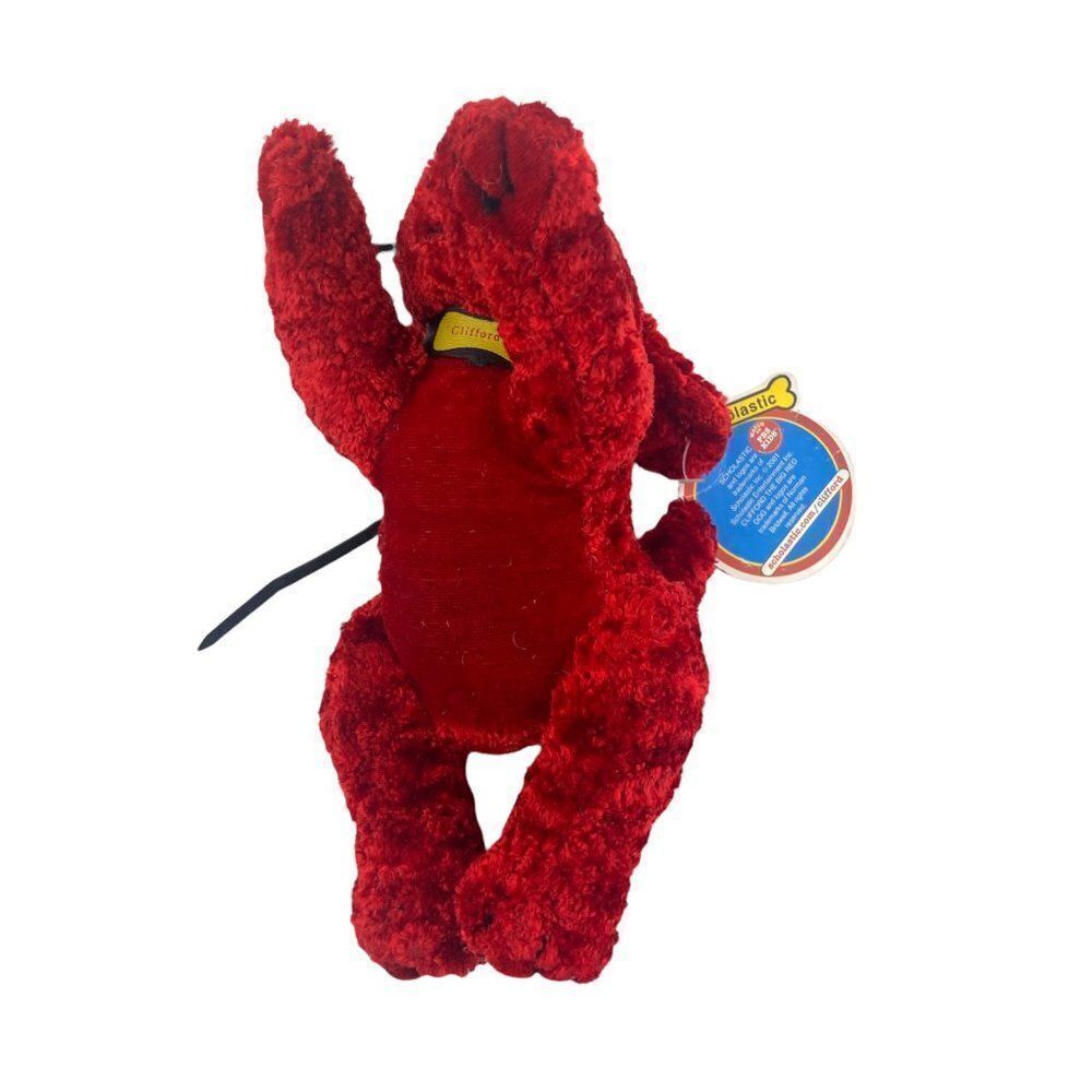Scholastic vintage 2002 Clifford The Big Red Dog Plush 8" - Picture 5 of 9